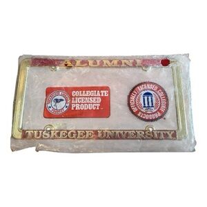Tuskegee University Alumni License Plate Frame